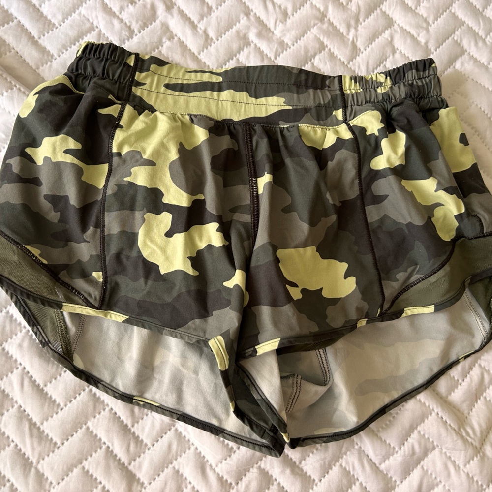 Lululemon camo shorts